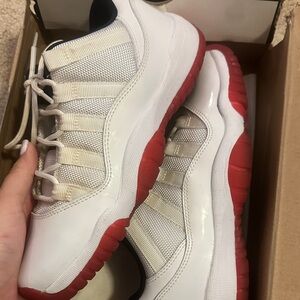 Jordan Kids Sneakers - White and Red